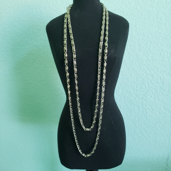 Accessories - Silver Belt/Necklace
